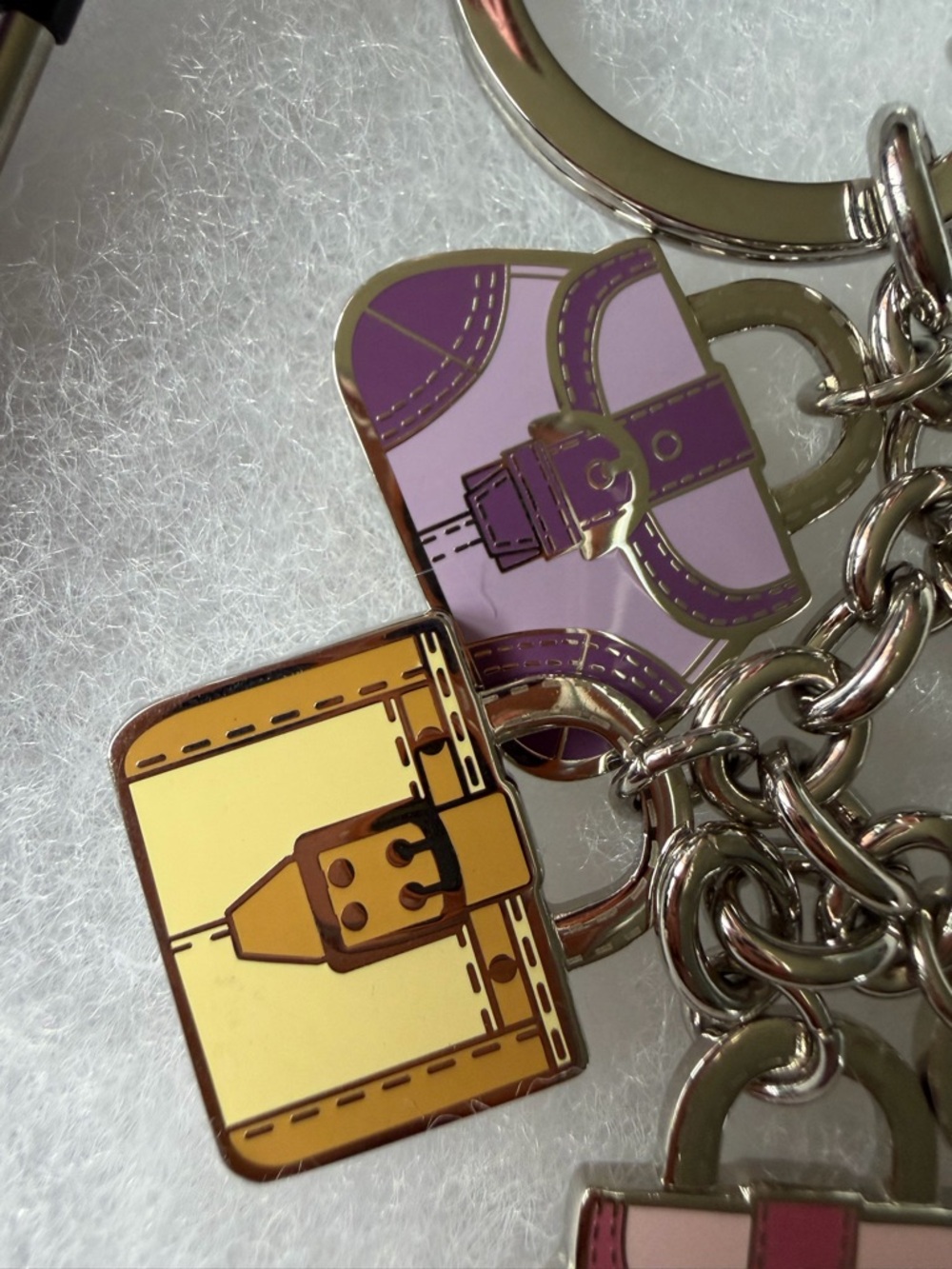 Coach Soho Bag Charm Keychain + Coach Pen NWOT - Picture 4 of 8